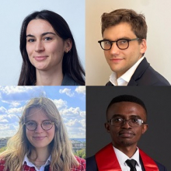 Jeanne Bessière, Axel Merlin, Lou Nicolas, Marc Jodel Simo